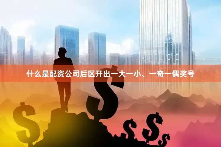 什么是配资公司后区开出一大一小、一奇一偶奖号